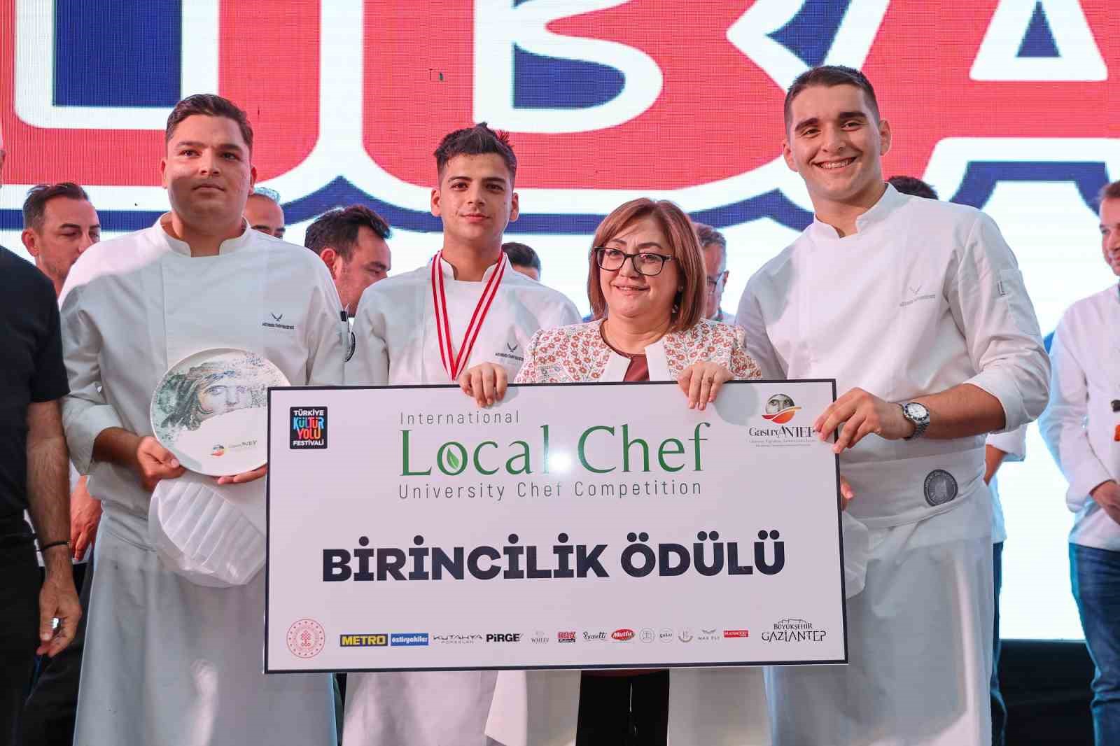 GastroANTEP local chef yarışması sona erdi
