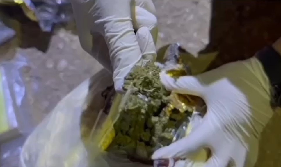 Gaziantep’te 4 kilo 970 gram uyuşturucu ele geçirildi
