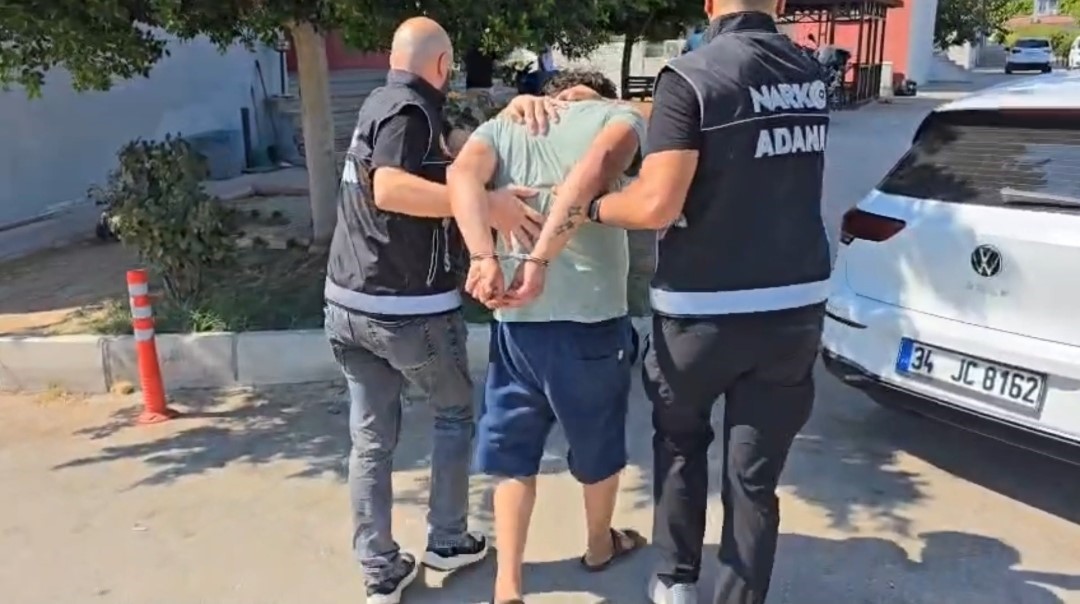 Uyuşturucu kullanan şahıs gözaltına alındı