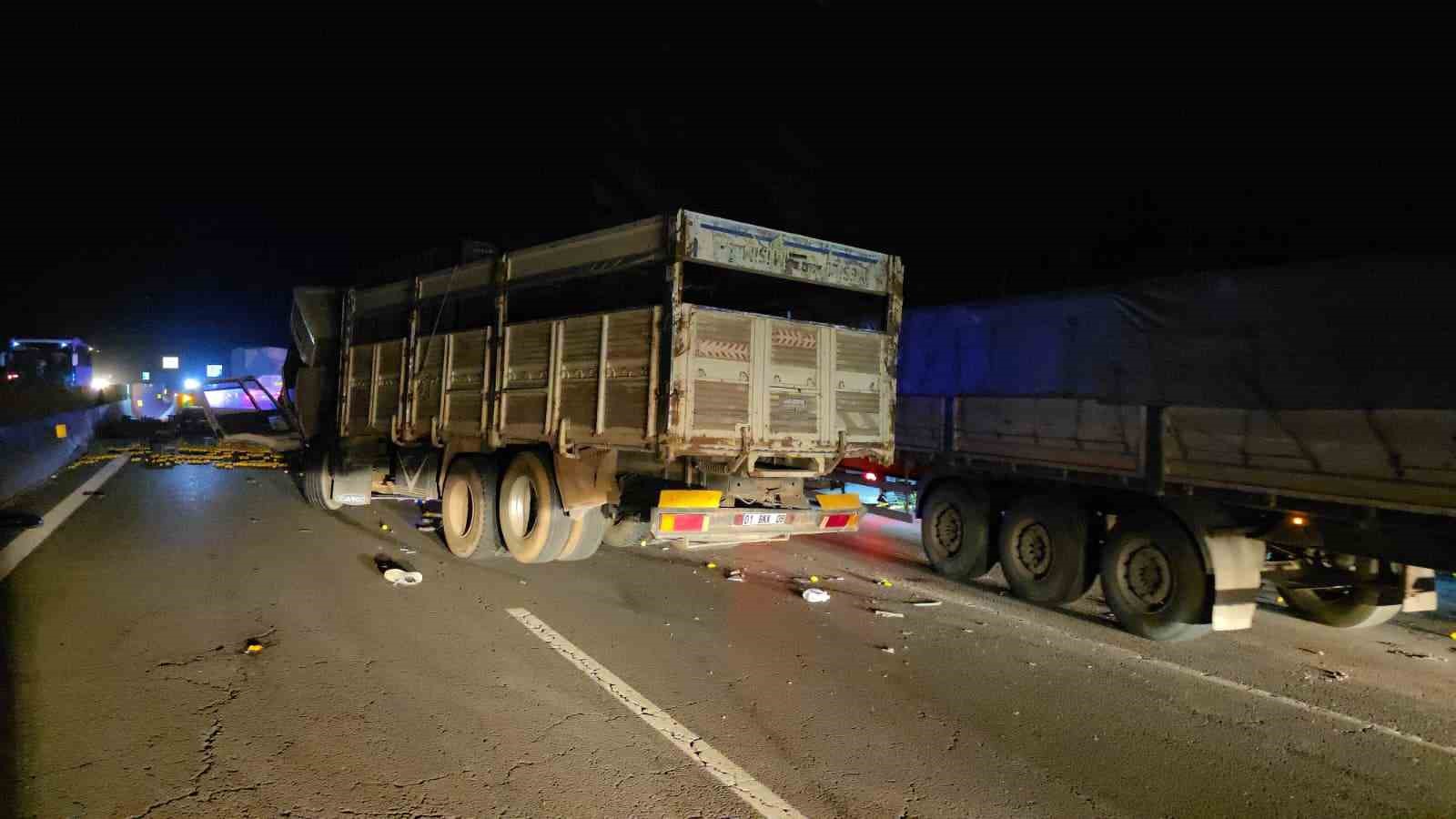 Otoyolda zincirleme kaza: 1 ağır yaralı
