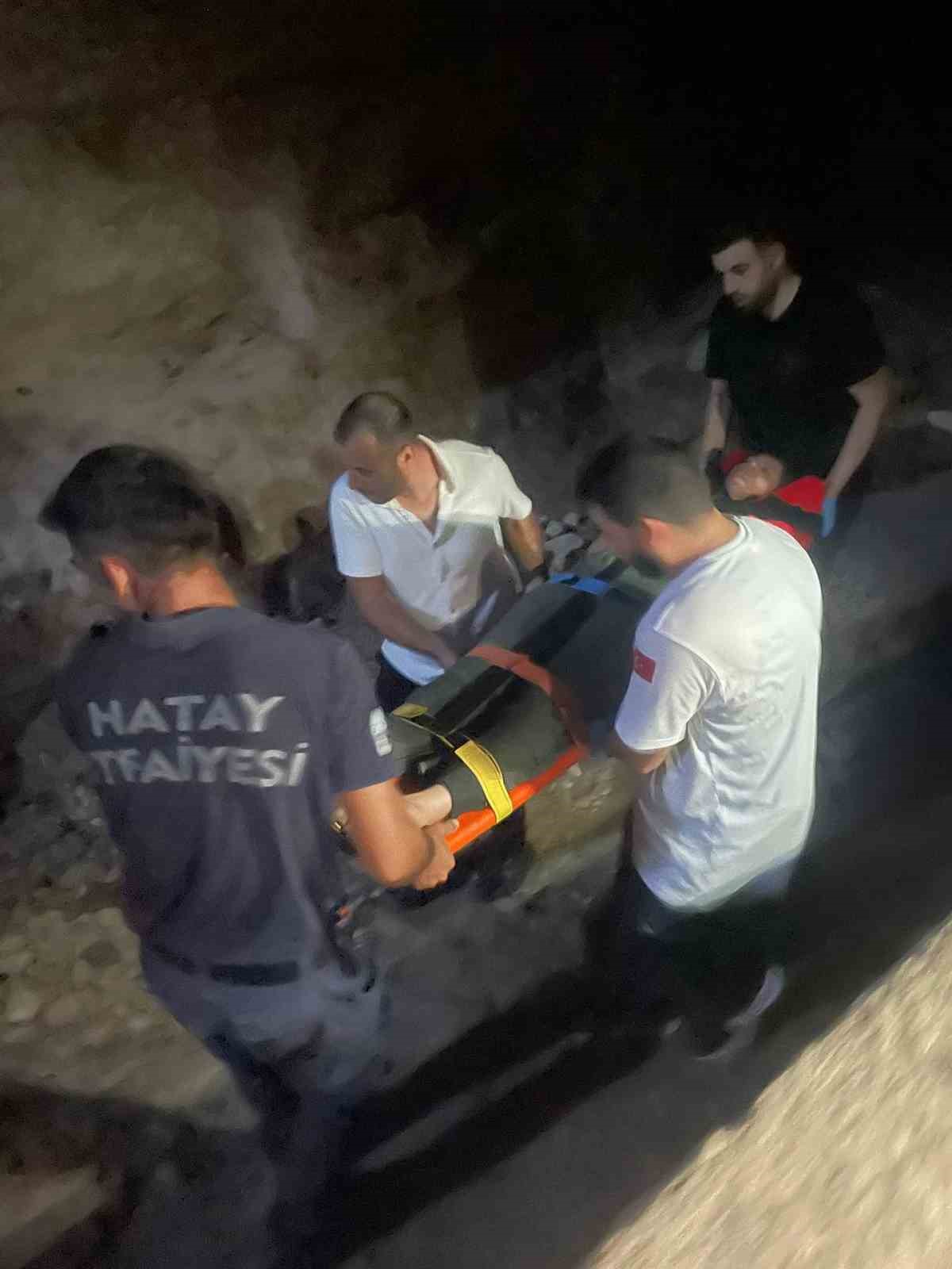 Titus T&uuml;neli&rsquo;nde dengesini kaybederek d&uuml;şen vatandaş yaralandı
