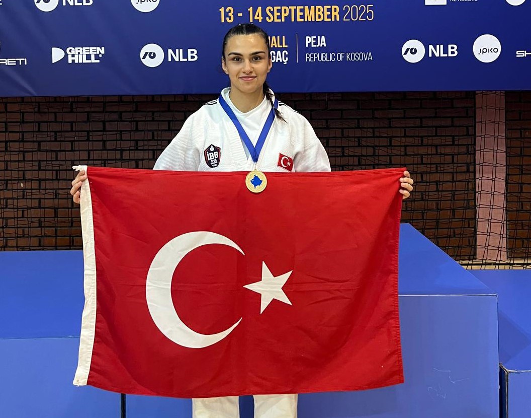 Rizeli Rümeysa, judoda balkan şampiyonu oldu