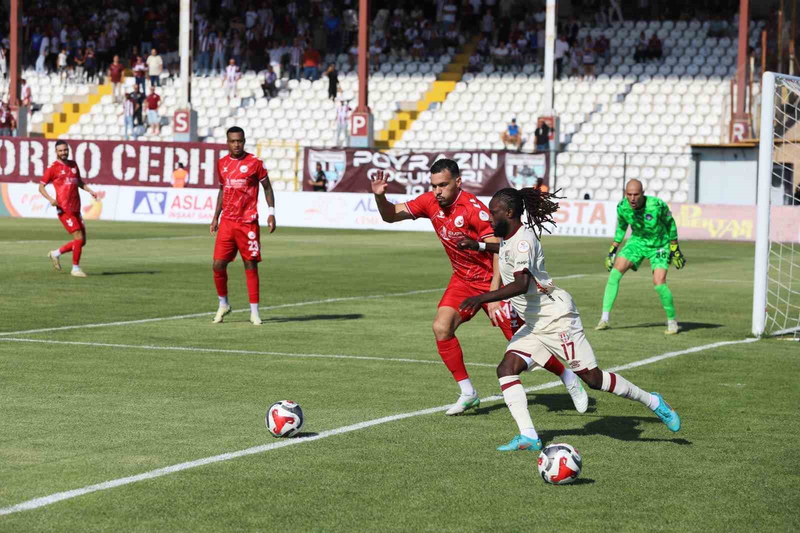 Trendyol 1. Lig: Bandırmaspor: 1 - Ankara Ke&ccedil;i&ouml;reng&uuml;c&uuml;: 1
