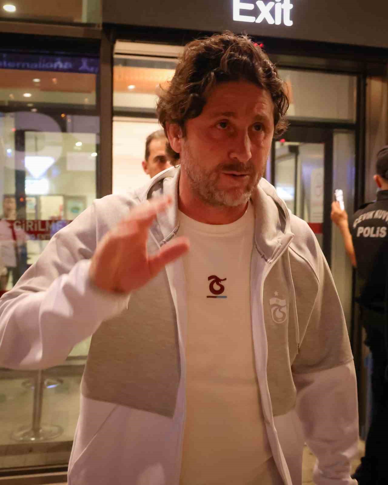 Trabzonspor taraftarından takıma destek
