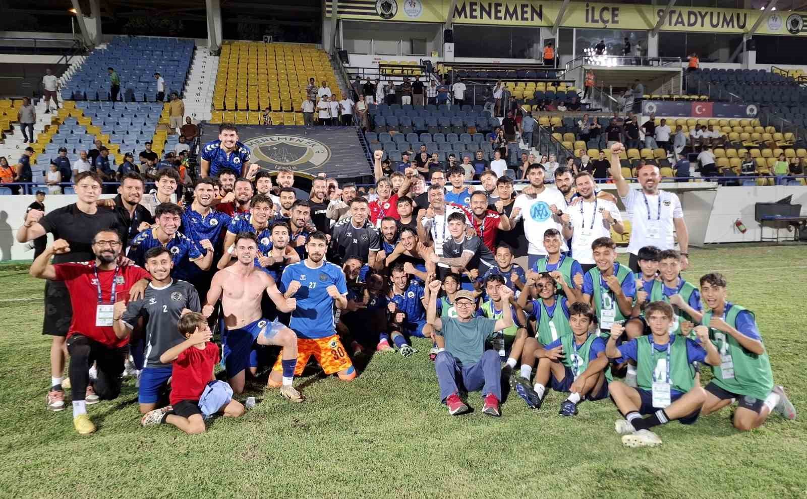 Menemen FK&rsquo;dan 2 ma&ccedil;lık galibiyet serisi

