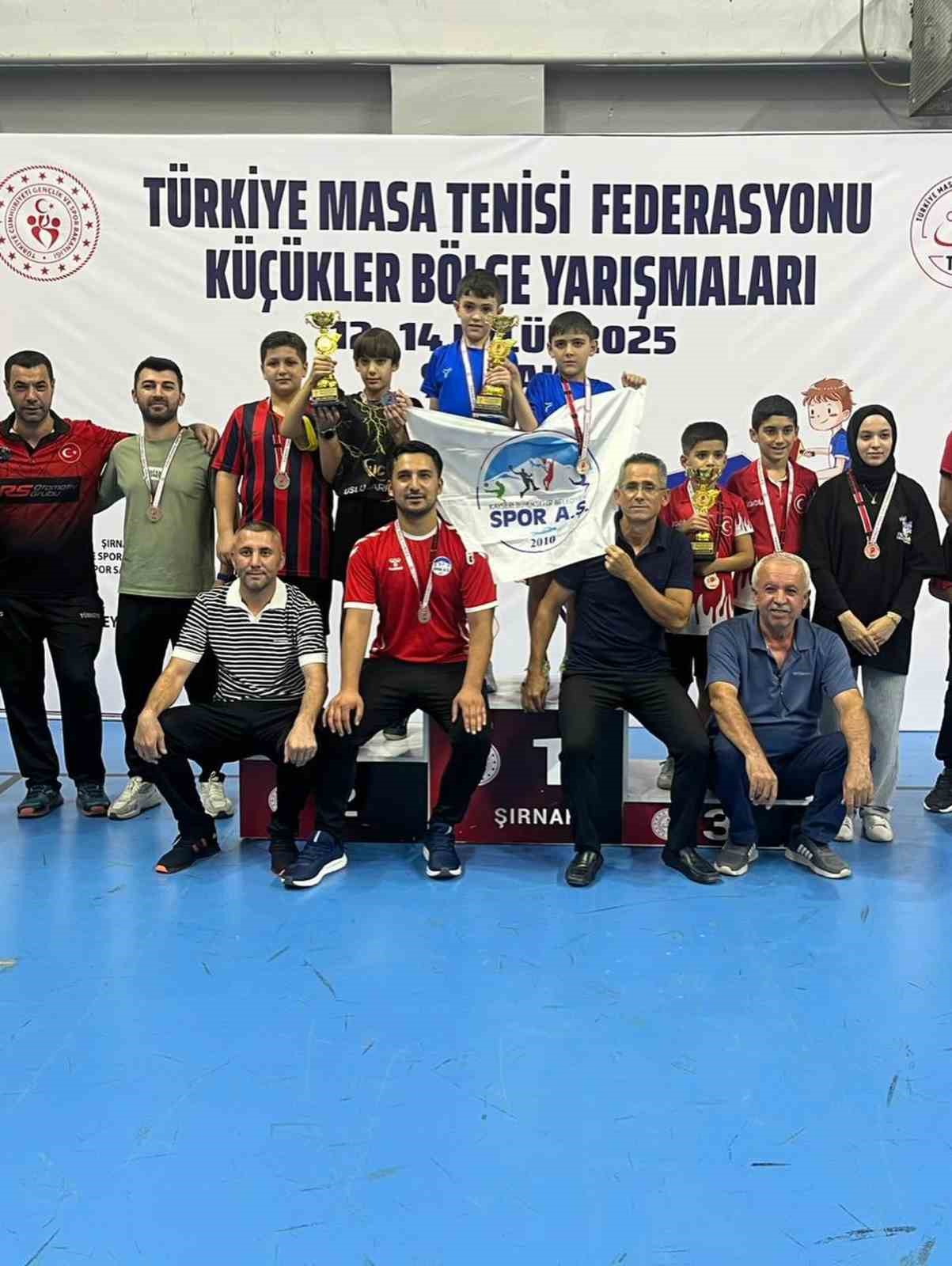 Kayseri Spor A.Ş.’den masa tenisinde önemli başarı