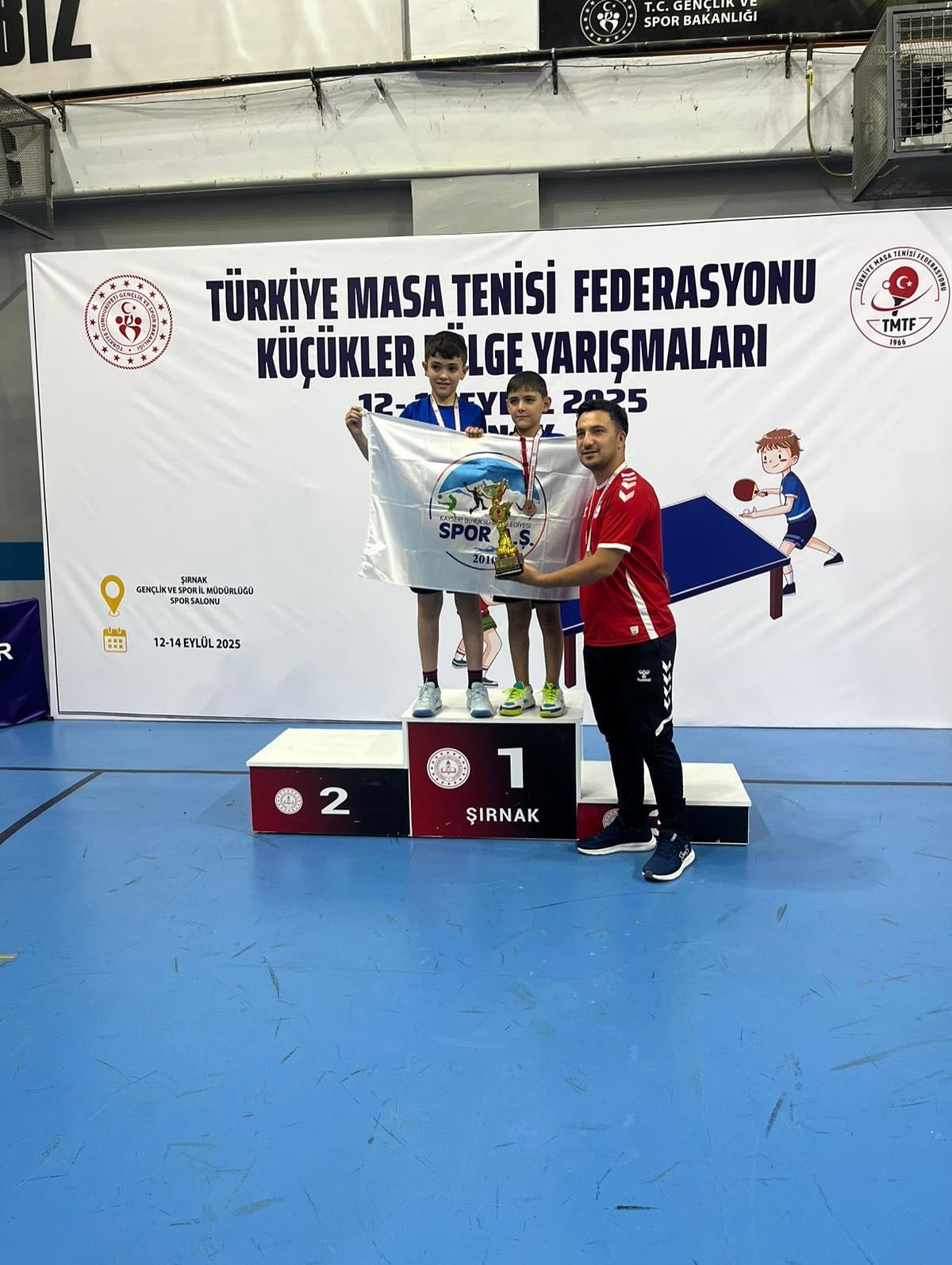 Kayseri Spor A.Ş.’den masa tenisinde önemli başarı