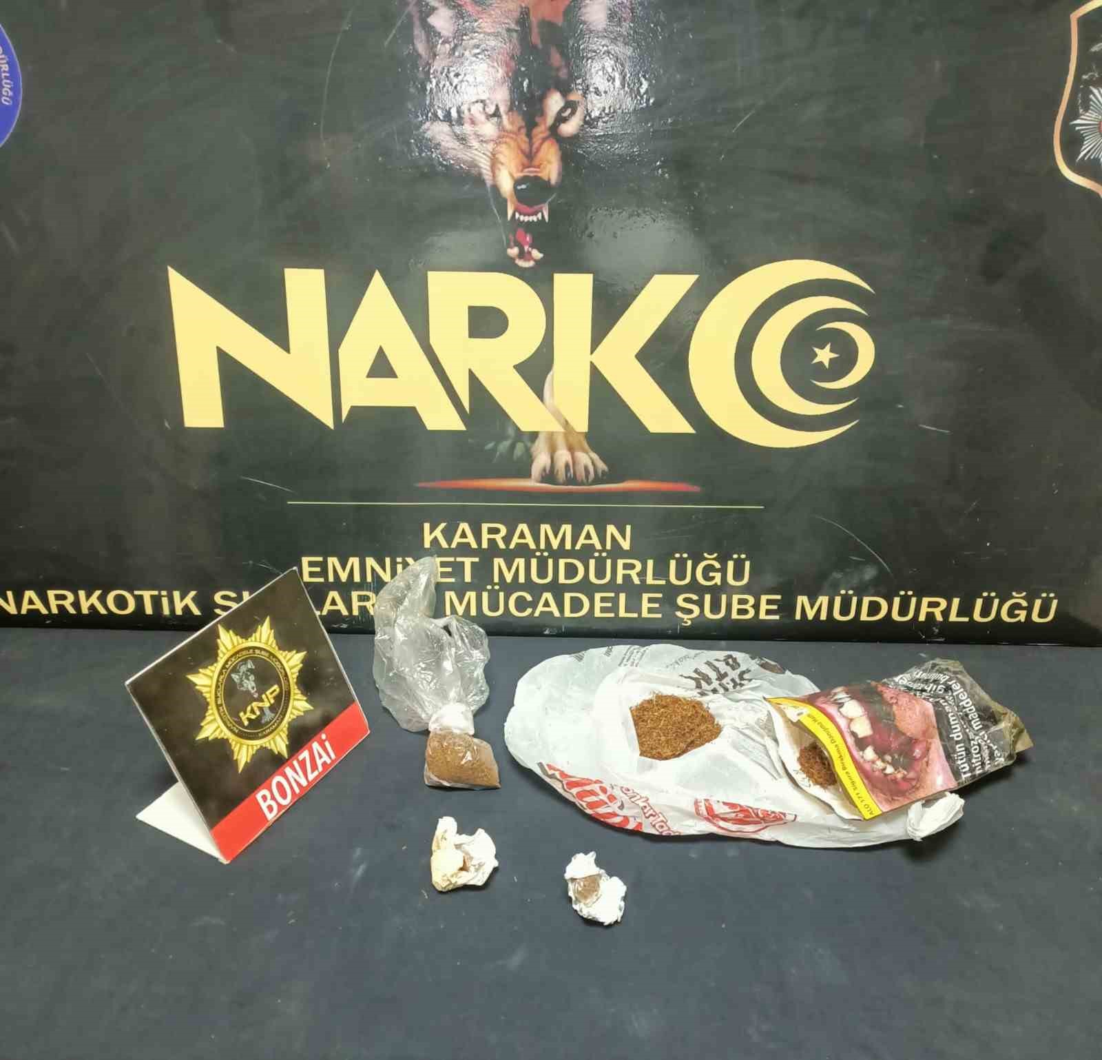 Karaman’da uyuşturucu ve silahlar ele geçirildi: 13 kişi tutuklandı