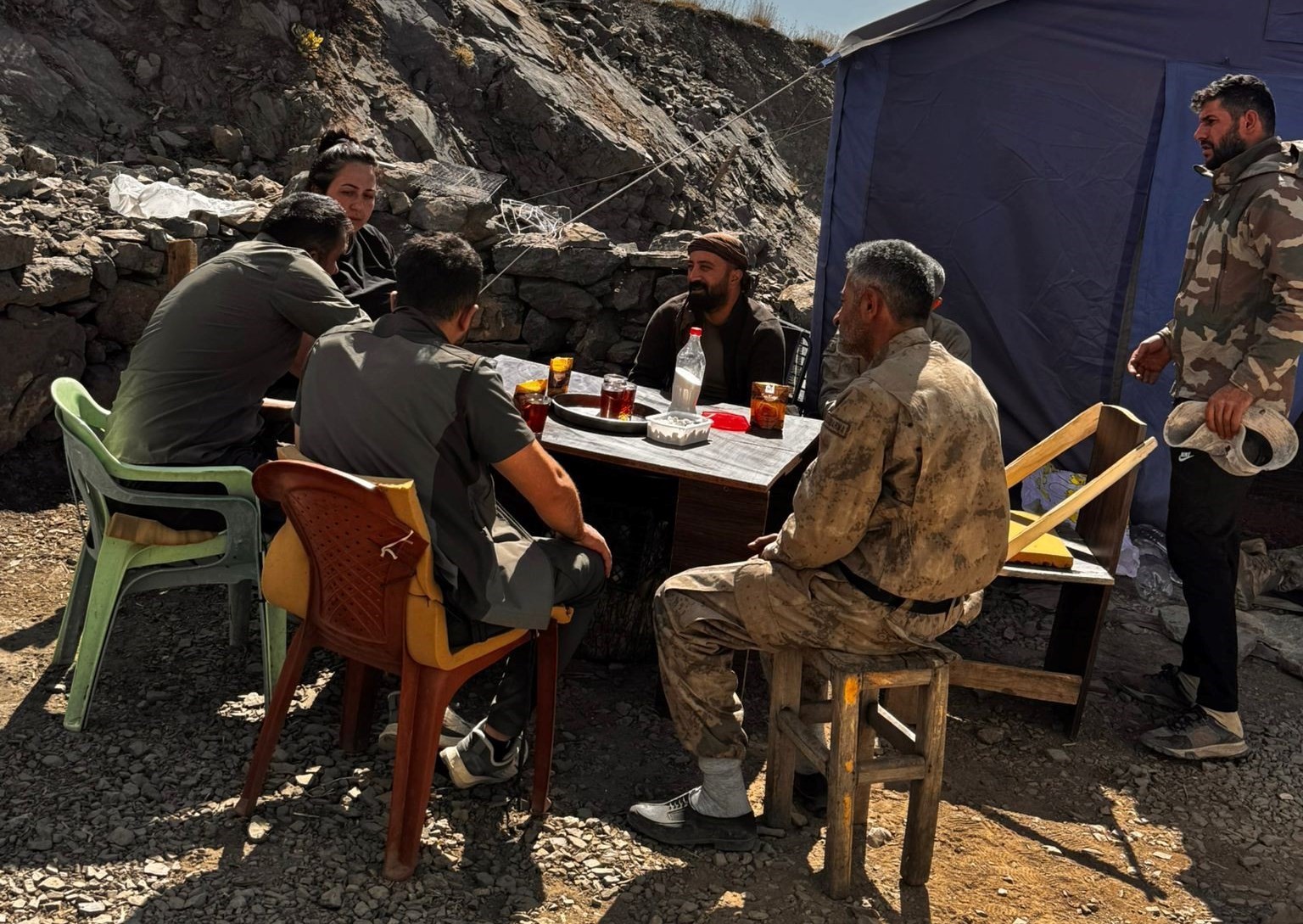 DKMP ekipleri ka&ccedil;ak keklik avlayan şahsa cezai işlem uyguladı
