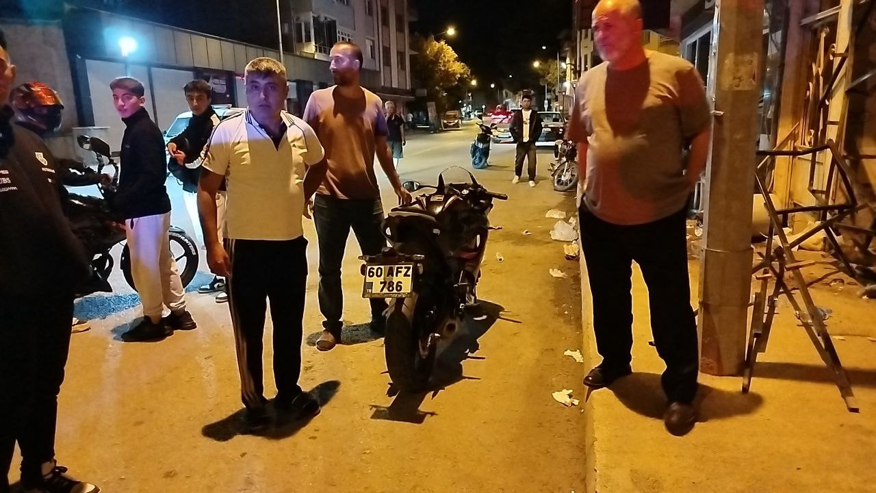 Çorum’da motosiklet kazası: 1 yaralı