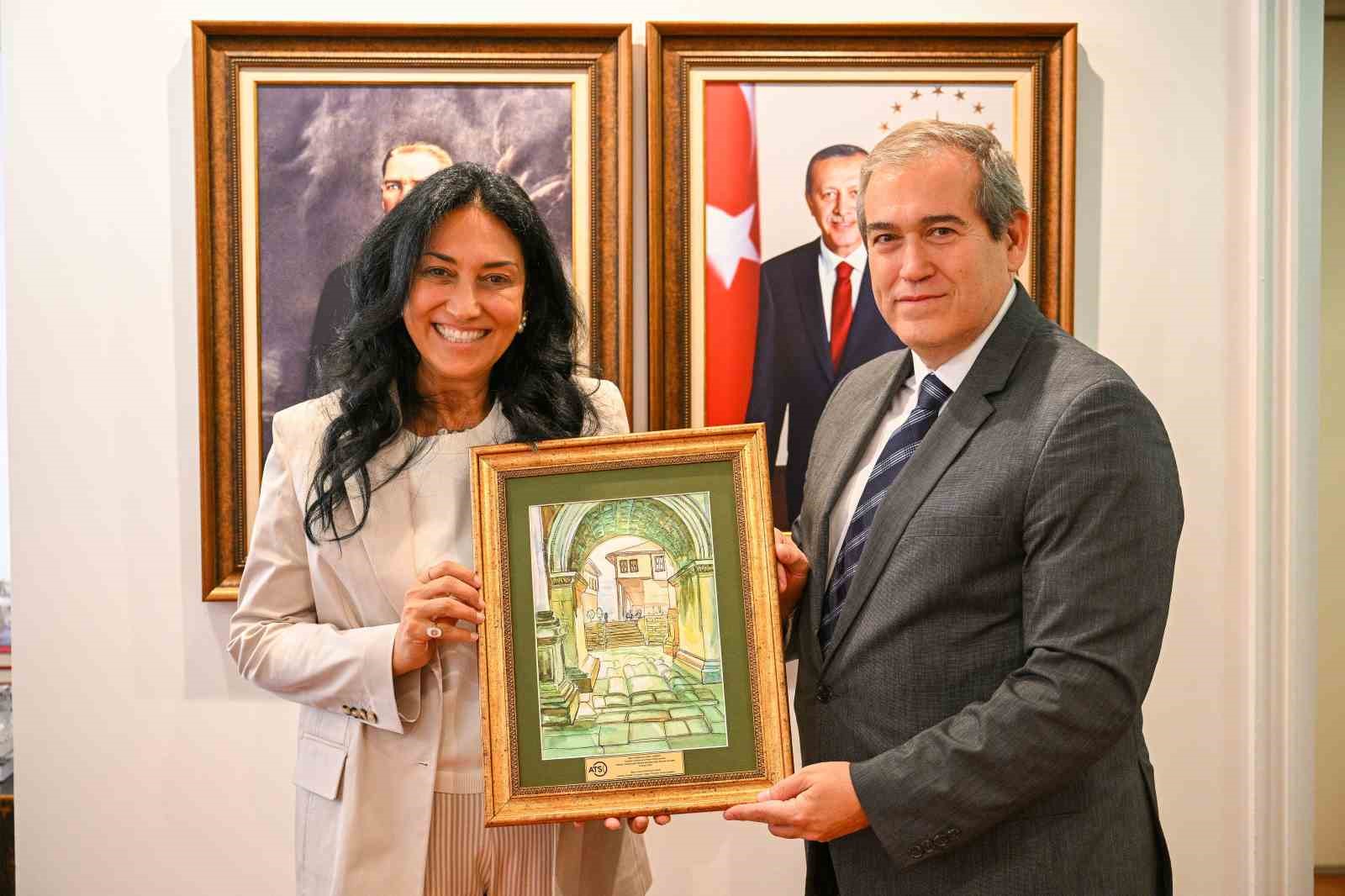 ATSO heyeti Madrid’de uluslararası iş birliği köprüleri kurdu