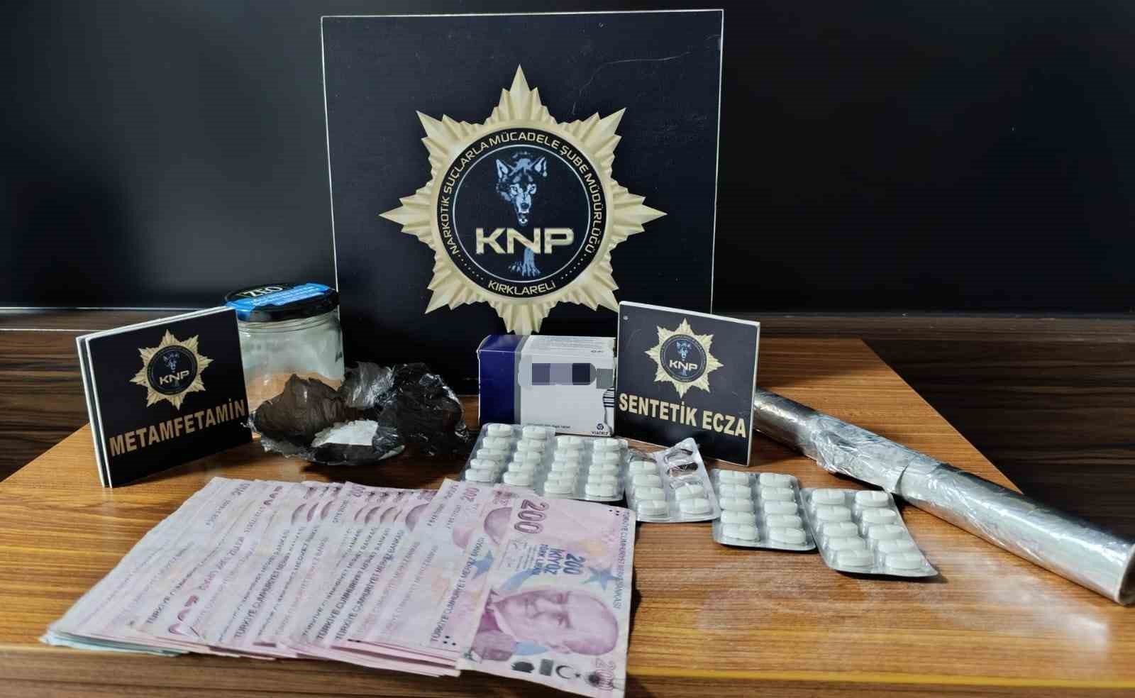 Kırklareli’nde uyuşturucu operasyonu