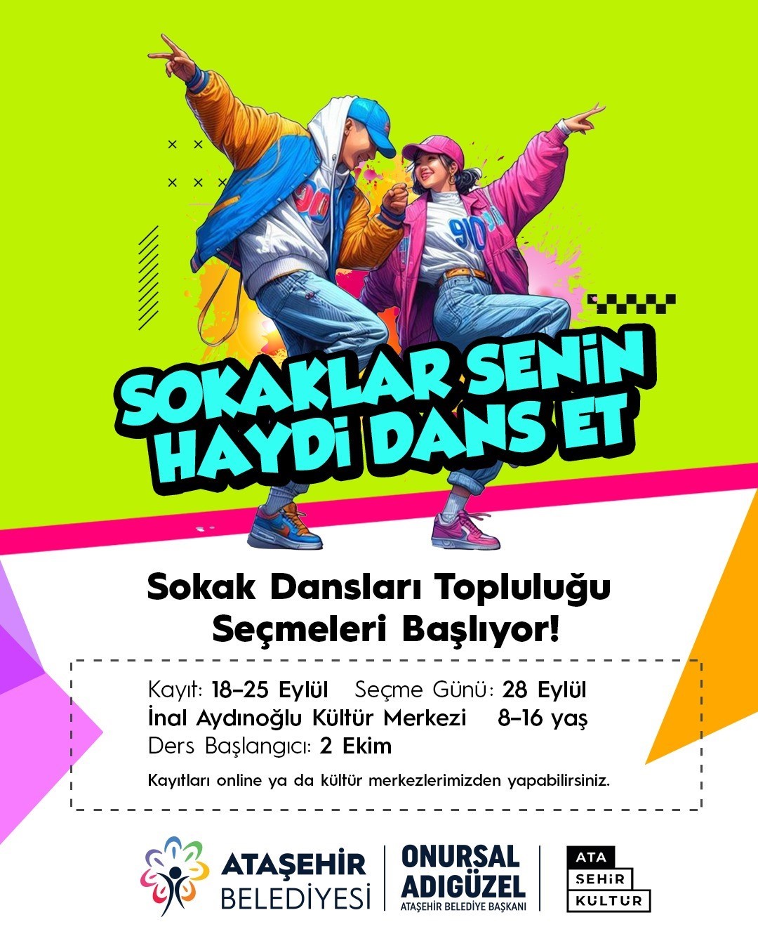 Ataşehir&rsquo;de Kış Sanat Eğitimleri i&ccedil;in kayıtlar başlıyor
