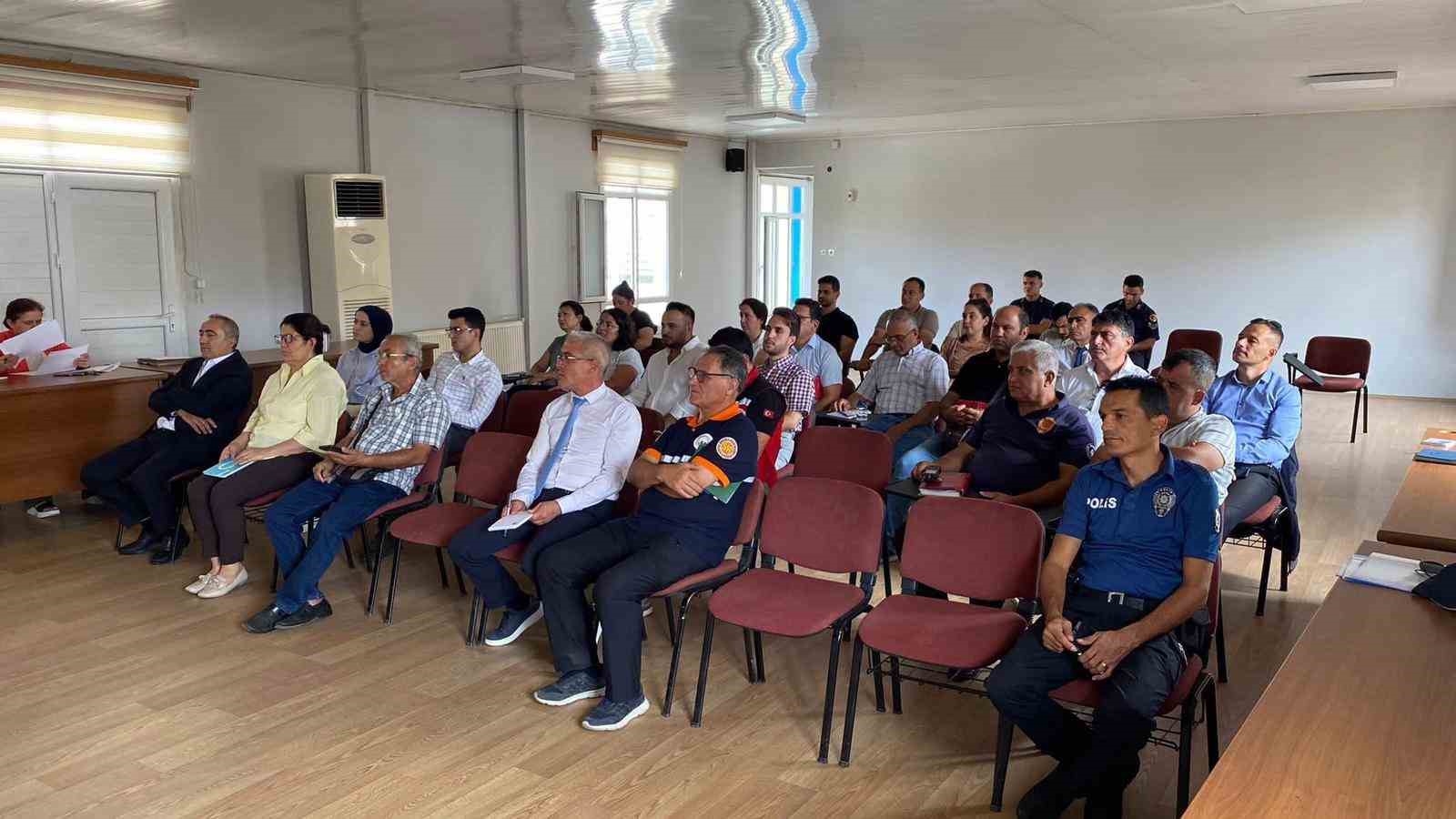 Sarıgöl’de afete hazırlık eğitimi verildi