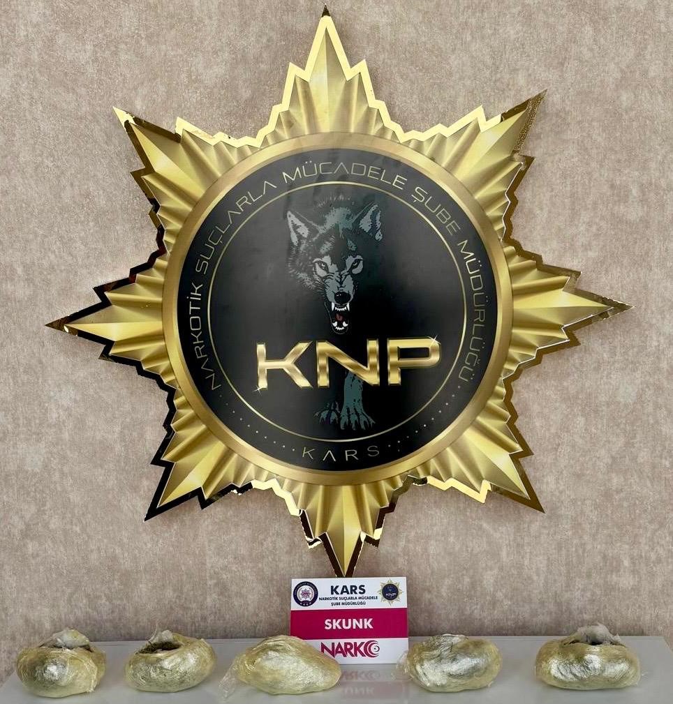 Kars’ta uyuşturucu ele geçildi