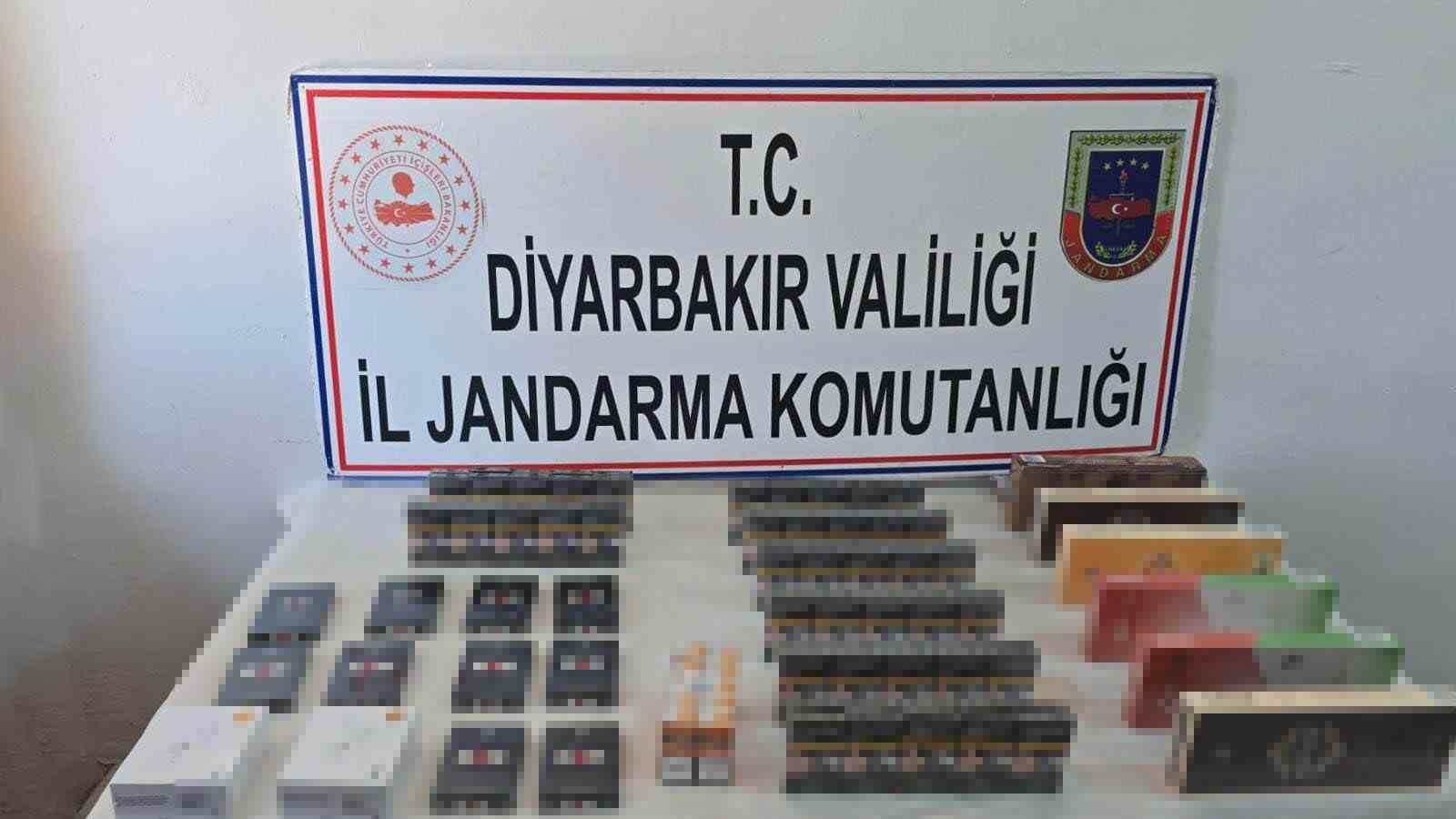Diyarbakır’da kaçakçılık operasyonları: 65 şüpheli hakkında işlem yapıldı