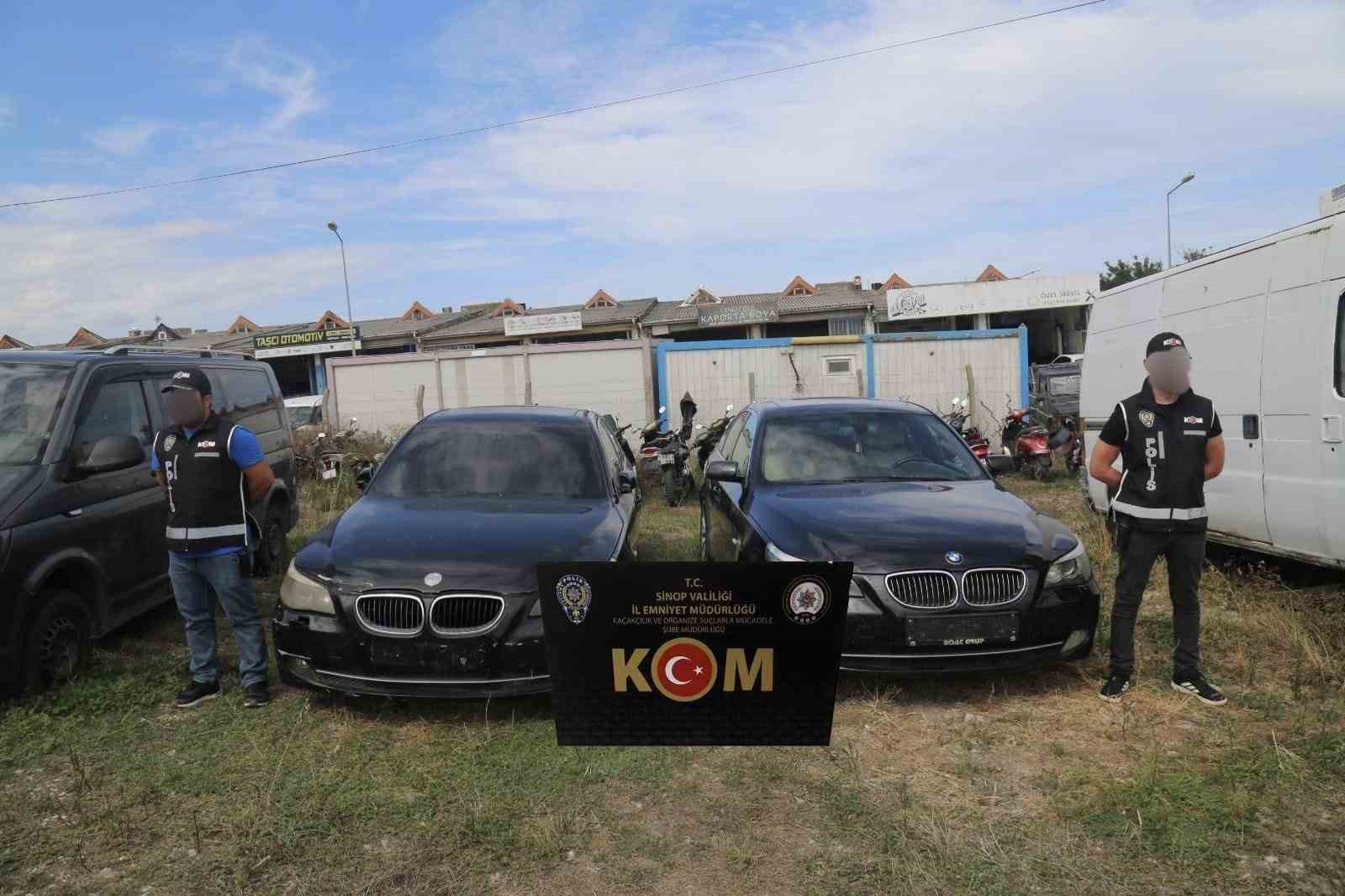 Sinop’ta "change oto" operasyonu: 1 kişi yakalandı