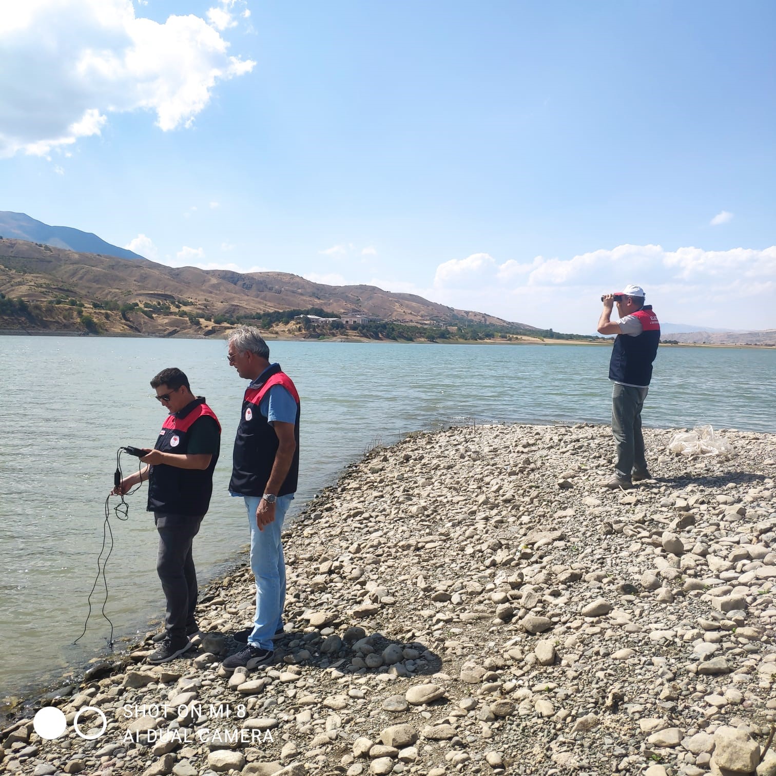 Keban Baraj G&ouml;l&uuml;&rsquo;nde dron ile denetim
