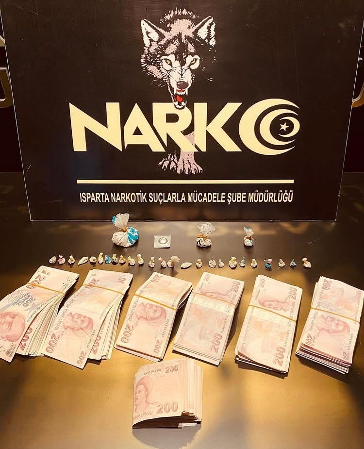 Isparta’da uyuşturucu operasyonu: 4 şüpheli yakalandı