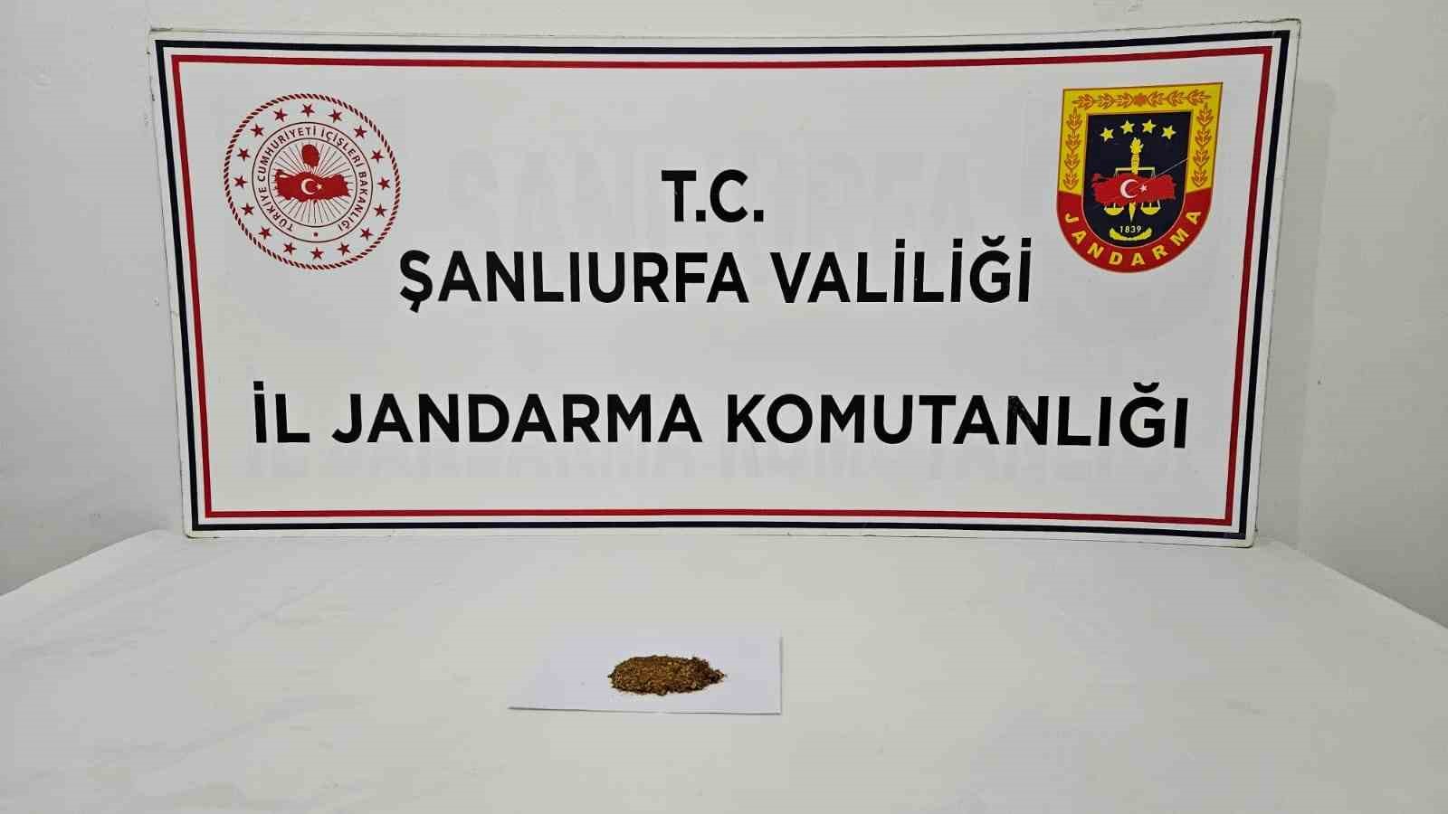 Şanlıurfa’da uyuşturucu operasyonu: 4 gözaltı