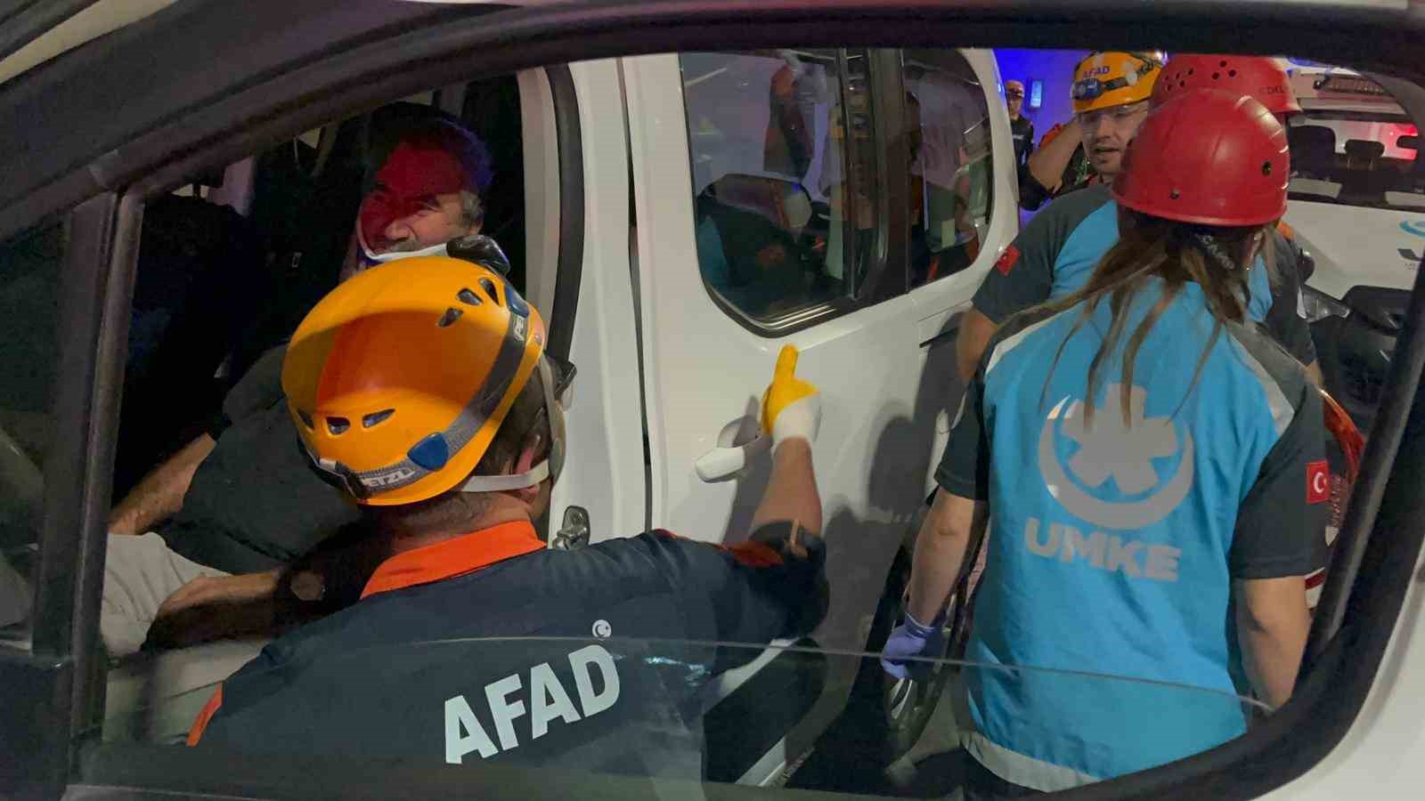 Bilecik&rsquo;te Osmangazi T&uuml;nelinde tatbikat
