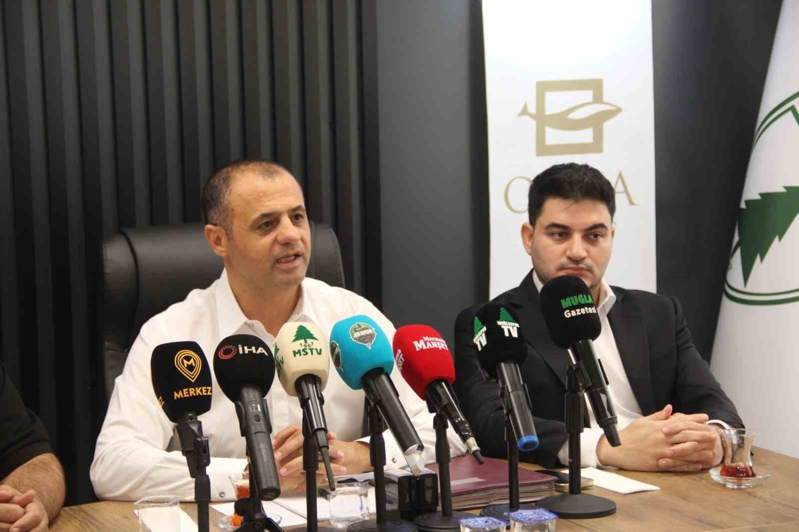 Muğlaspor Başkanı Kıyanç: "5 Ekim’e kadar stadın bitmesini bekliyoruz"
