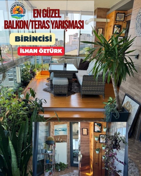 Atakum&rsquo;un peyzaj şampiyonları a&ccedil;ıklandı
