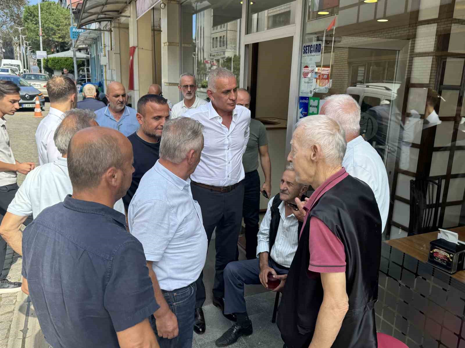 TFF Başkanı İbrahim Hacıosmanoğlu, Trabzon’da