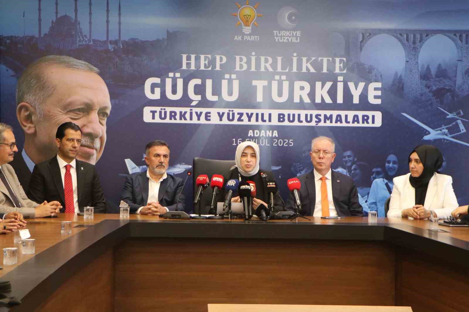 AK Partili heyetten, T&uuml;rkiye Y&uuml;zyılı Buluşmaları
