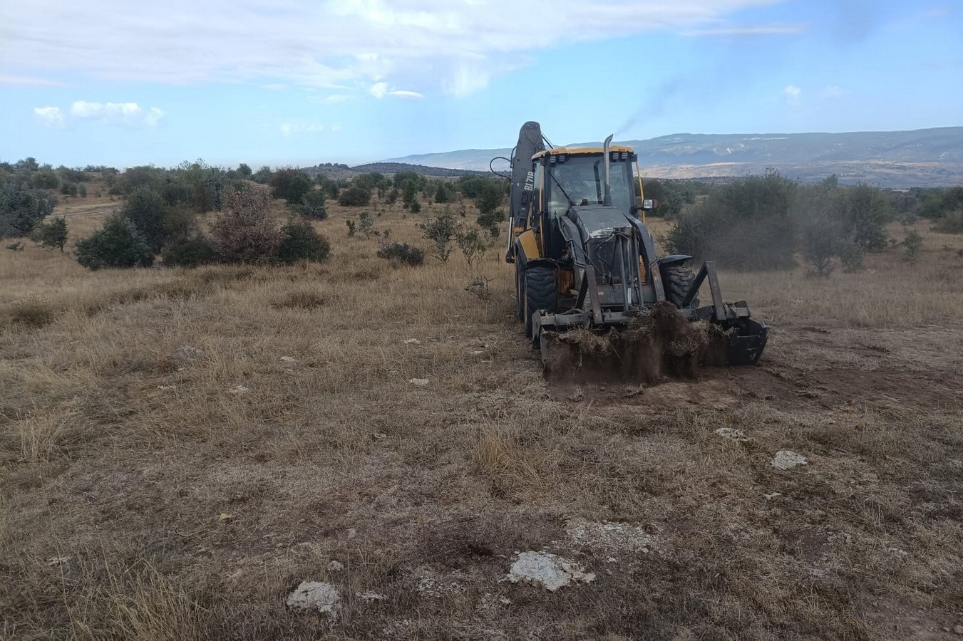 Bolu’da 150 hektarlık merada ıslah çalışması başladı
