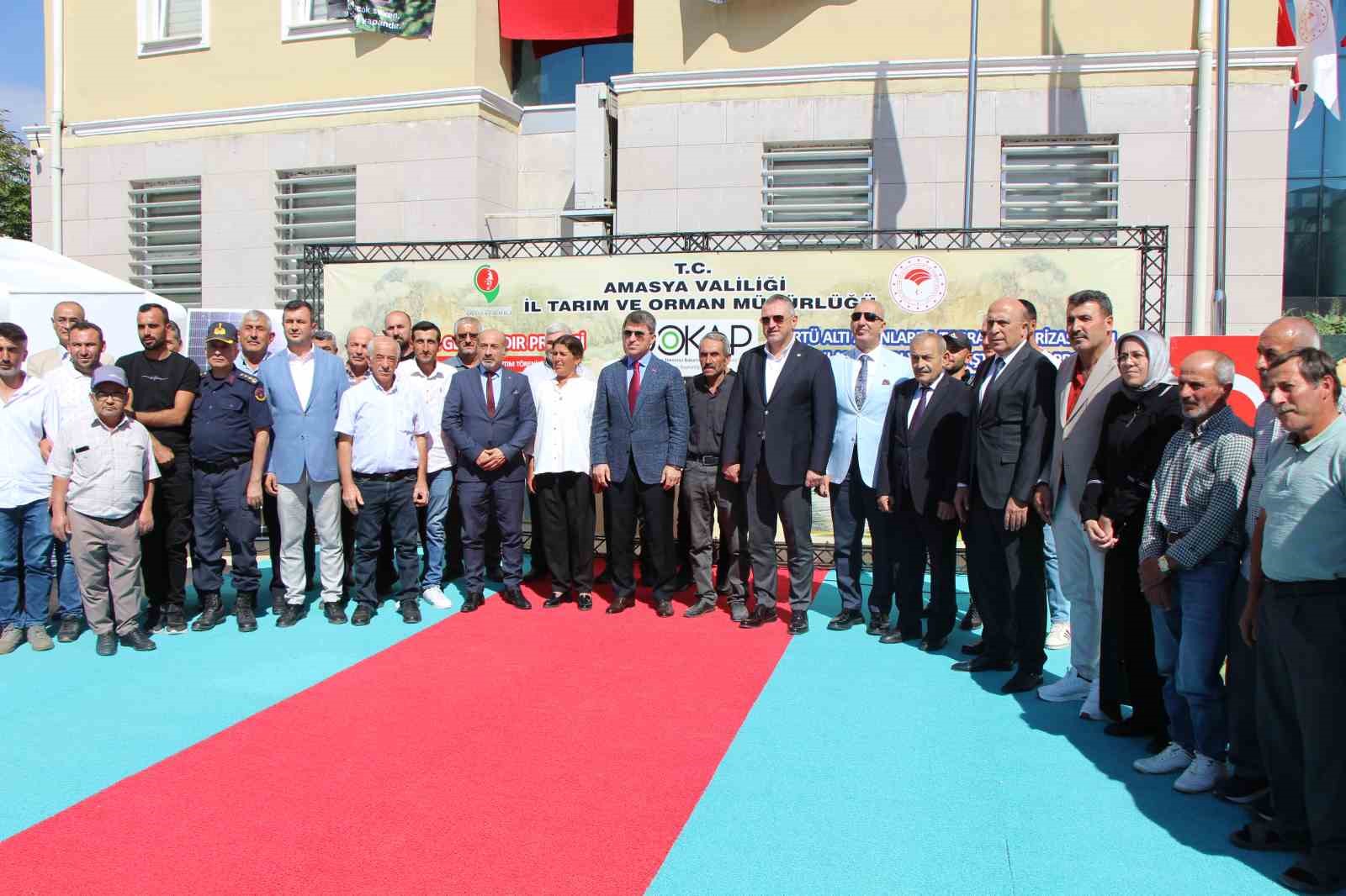 Amasya’da 100 çobana güneş panelli çadır