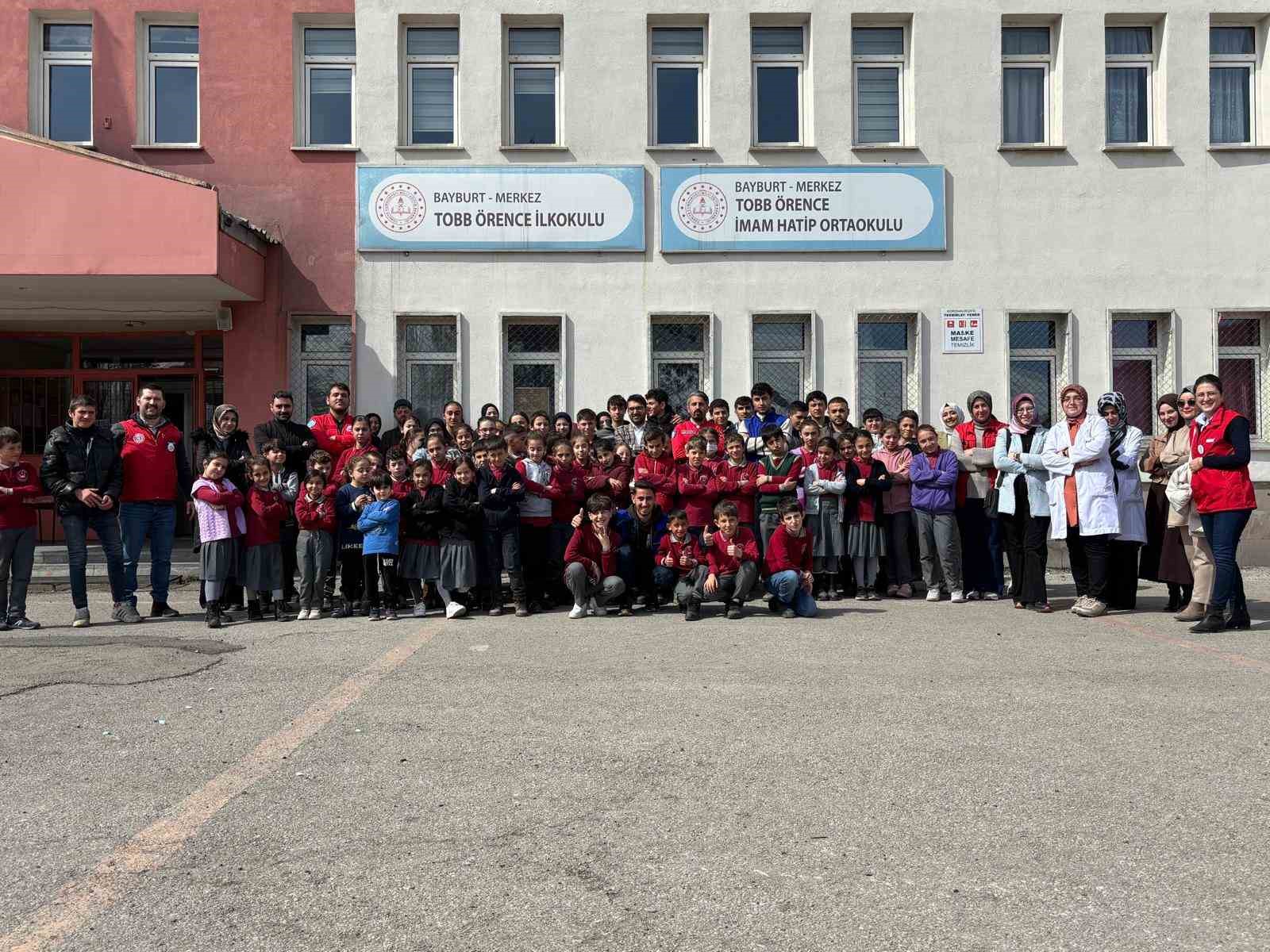 ‘Zilsiz Okul’ uygulamasına Örence’de başlandı