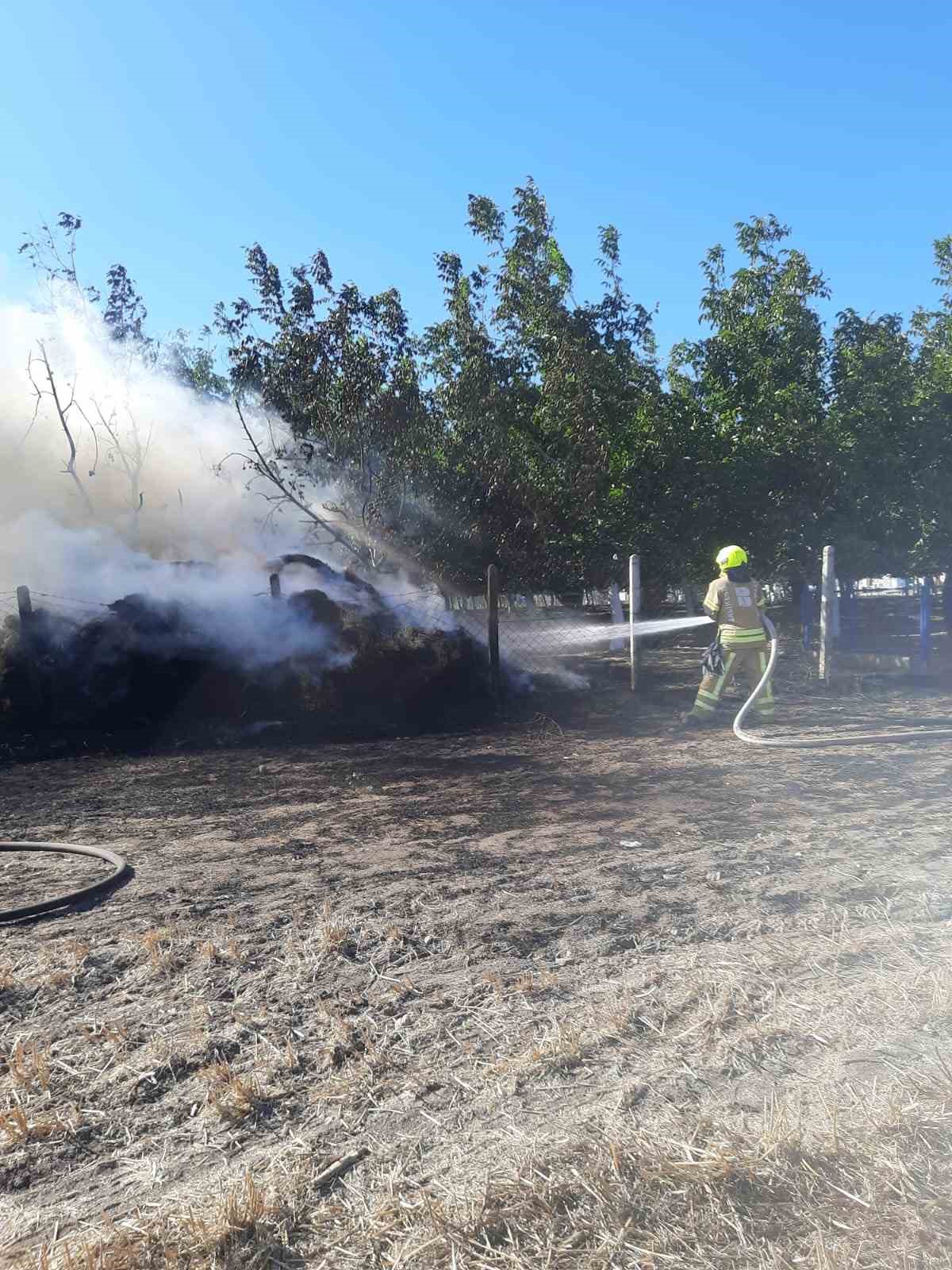Gönen’de çıkan yangın kısa sürede kontrol altına alındı