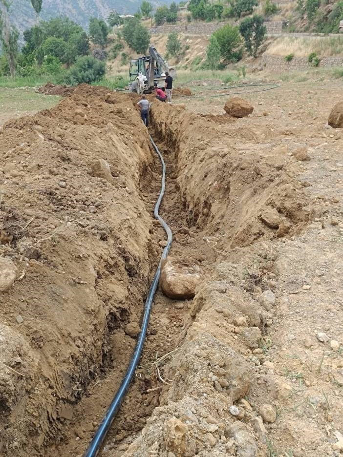 Uludere&rsquo;de su sorununa kaymakamlıktan &ccedil;&ouml;z&uuml;m
