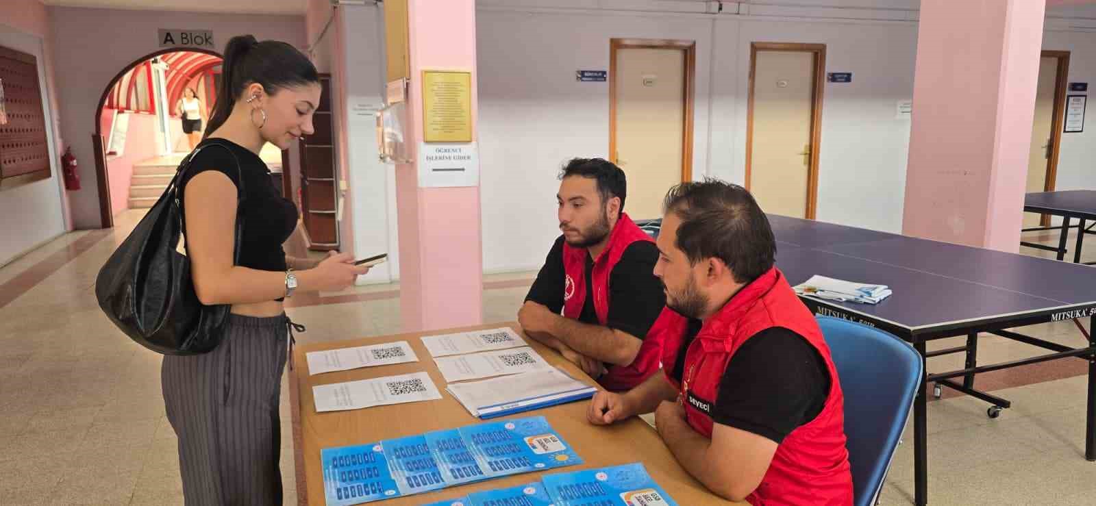 &Uuml;niversite &ouml;ğrencilerine K&ouml;tekli Gen&ccedil;lik Merkezi tanıtıldı
