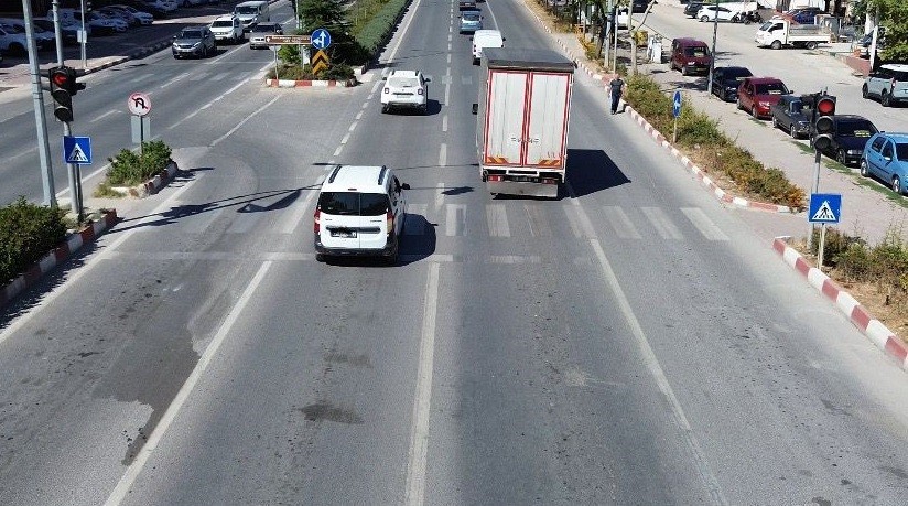 Bilecik’te drone destekli trafik denetiminde 17 sürücüye ceza