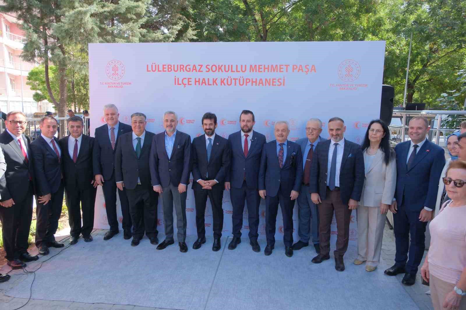 Sokollu Mehmet Paşa Kütüphanesi açıldı