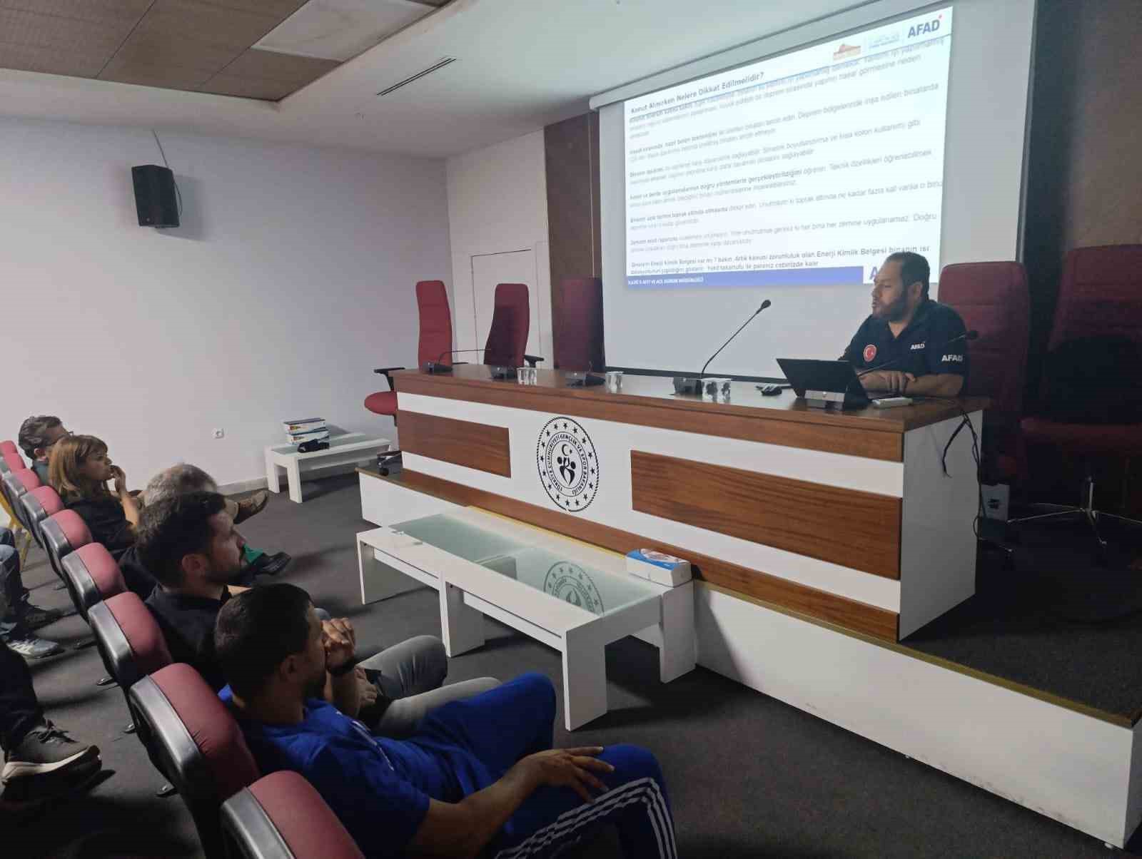 Elazığ&rsquo;da İRAP Afet Teknik Eğitimi
