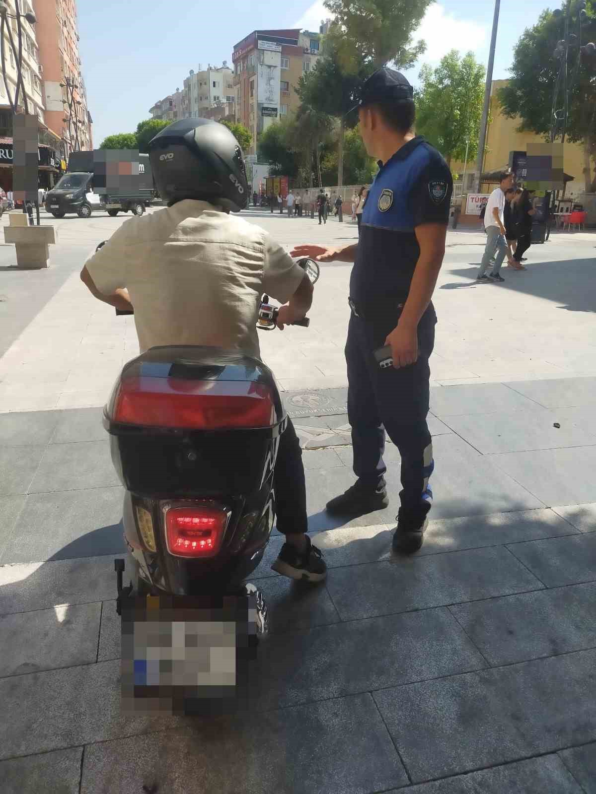 Tarsus&rsquo;ta zabıtadan denetim
