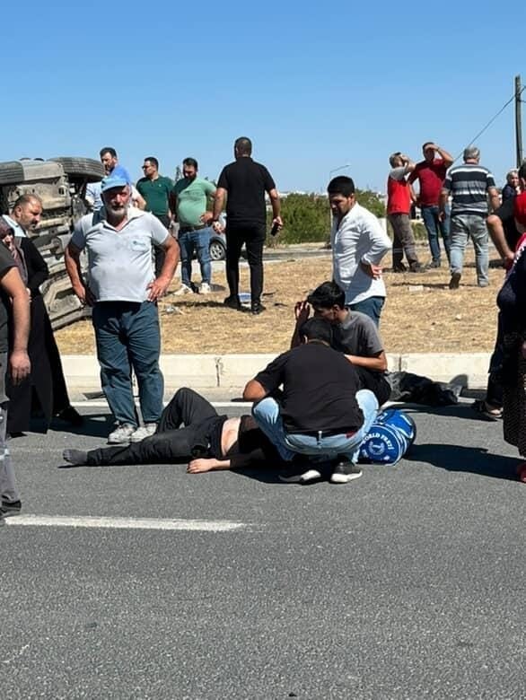 Elazığ&rsquo;da motosikletle otomobil &ccedil;arpıştı: 1&rsquo;i ağır 2 yaralı
