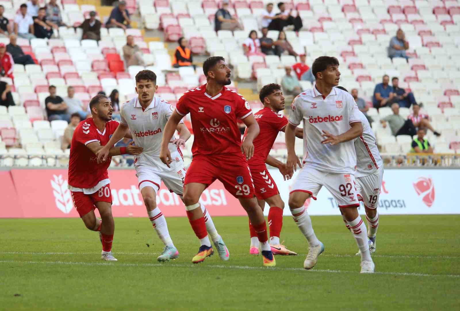 Ziraat T&uuml;rkiye Kupası: &Ouml;zbelsan Sivasspor: 2 - Şiran Yıldız Spor Kul&uuml;b&uuml;: 1
