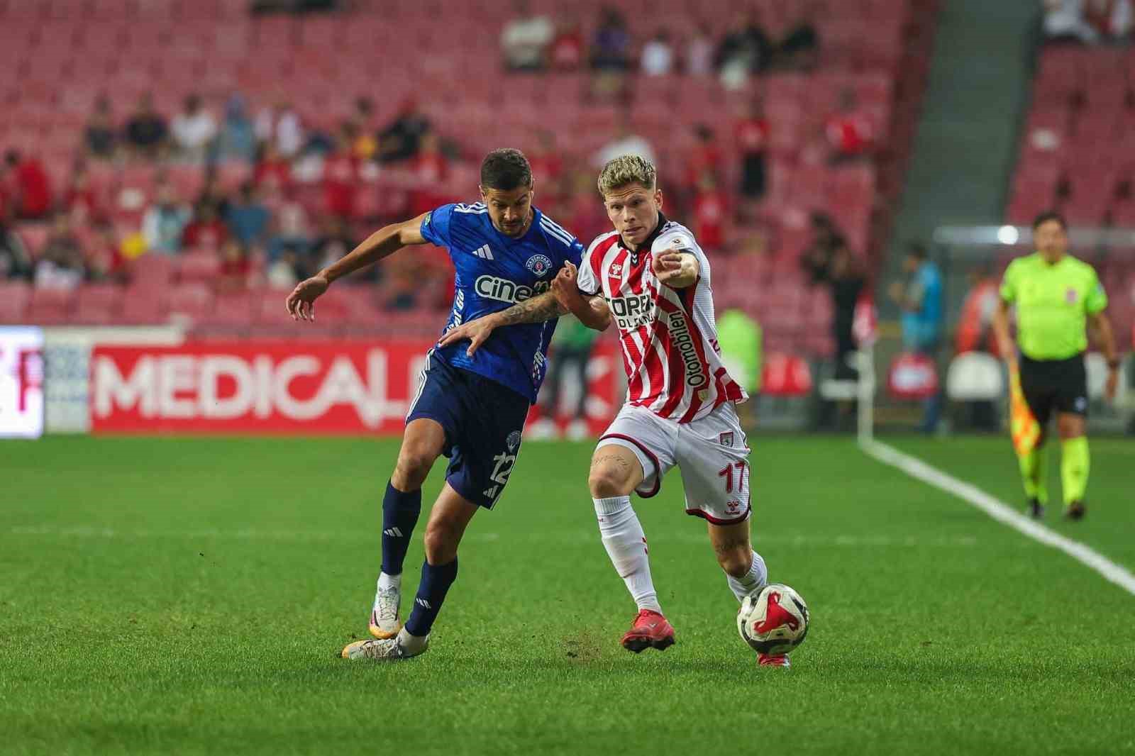 Trendyol S&uuml;per Lig: Samsunspor: 0 - Kasımpaşa: 0 (İlk yarı)
