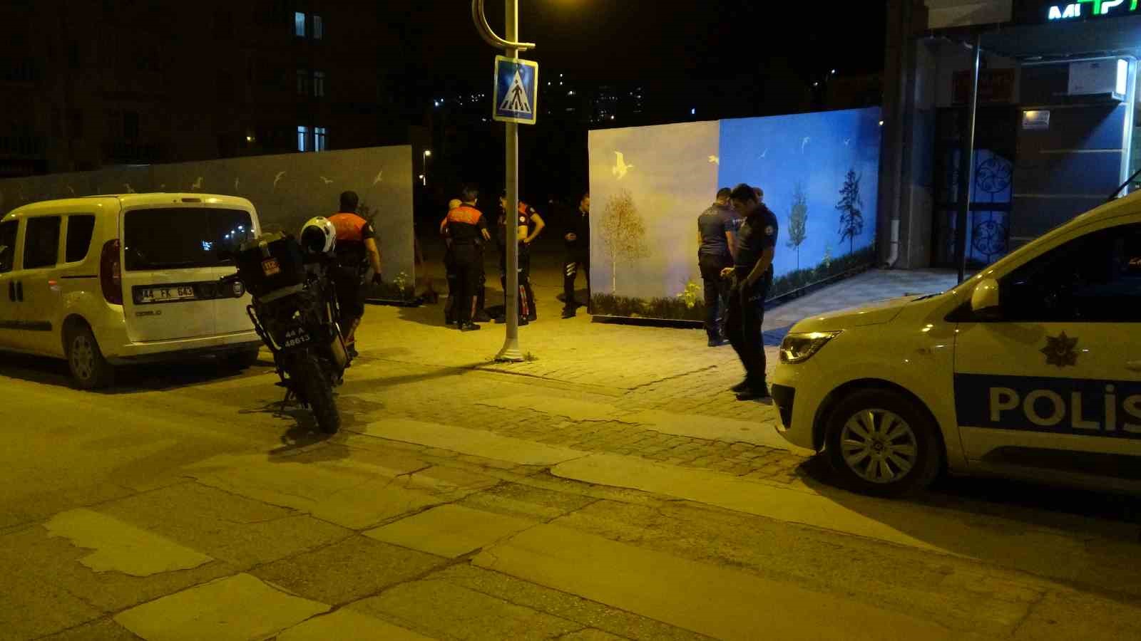 Malatya’da silahlı kavga: 1 yaralı