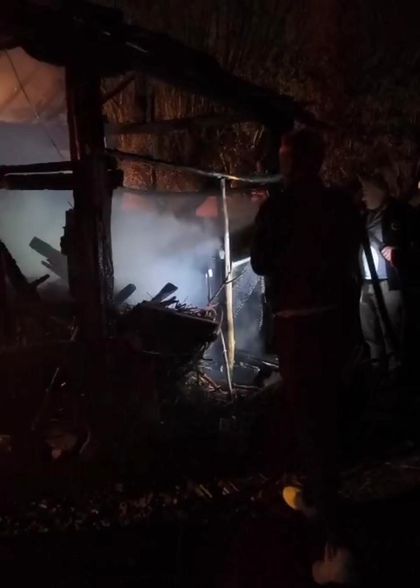 &Ccedil;ankırı&rsquo;da korkutan ev yangını
