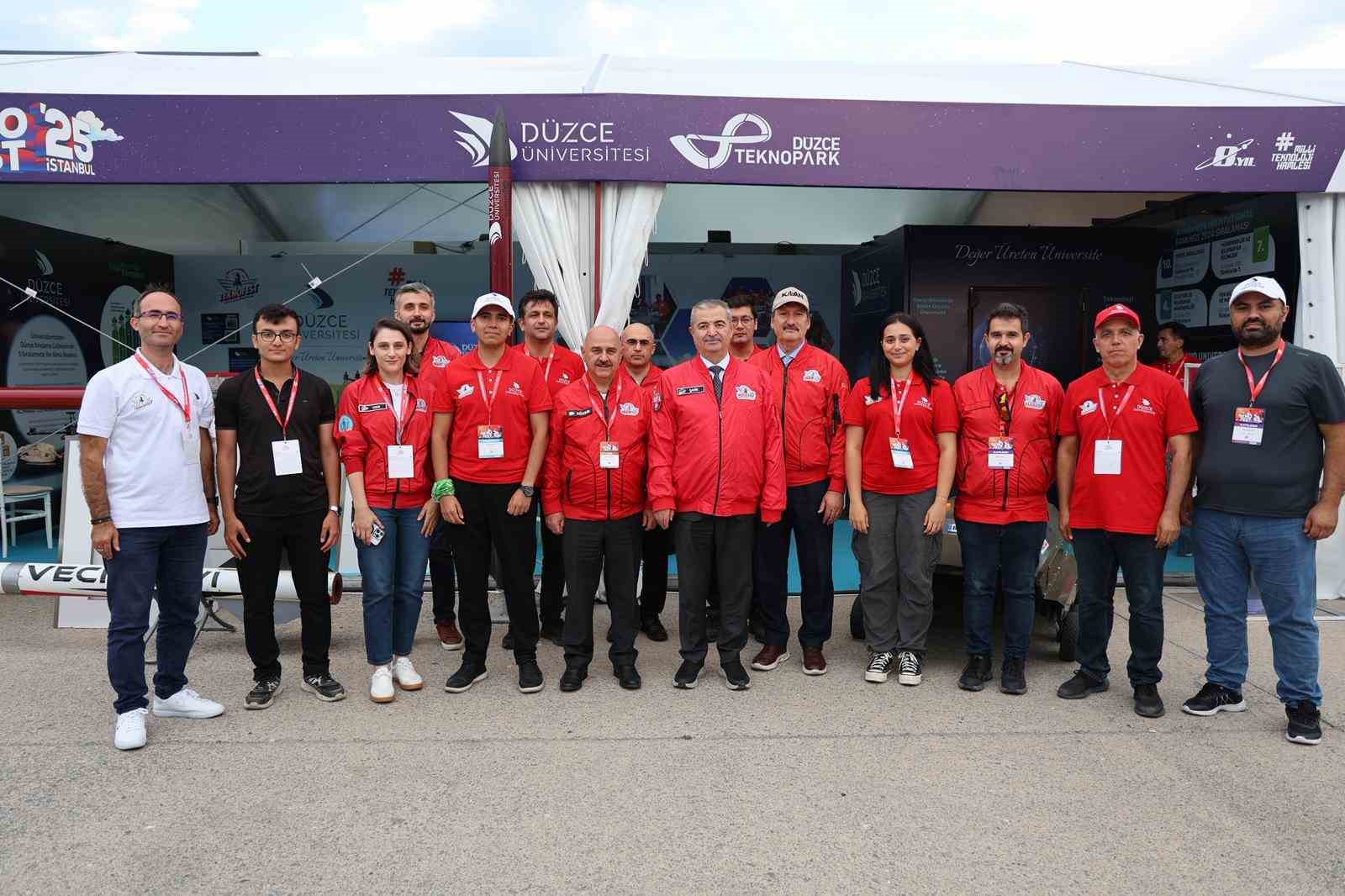 Düzce Üniversitesi TEKNOFEST 2025 İstanbul’da