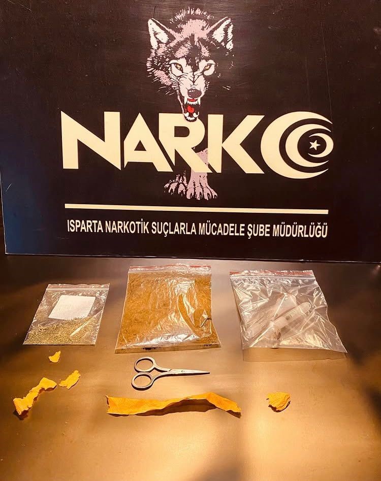Isparta’da uyuşturucu operasyonu: 3 şüpheli yakalandı