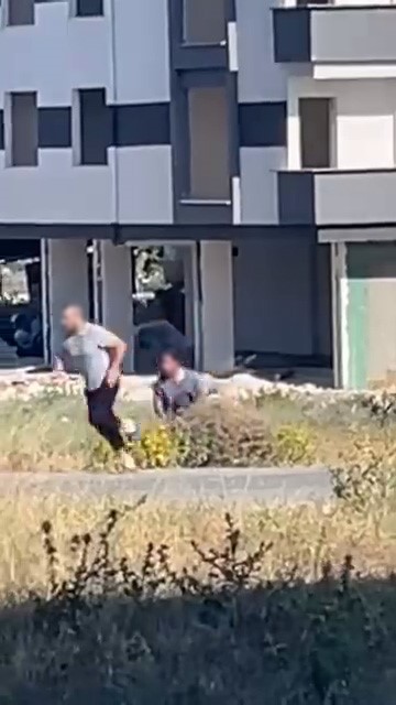 Başakşehir’de ilginç hırsızlık kavgası, önce yumrukladı sonra kaçtı
