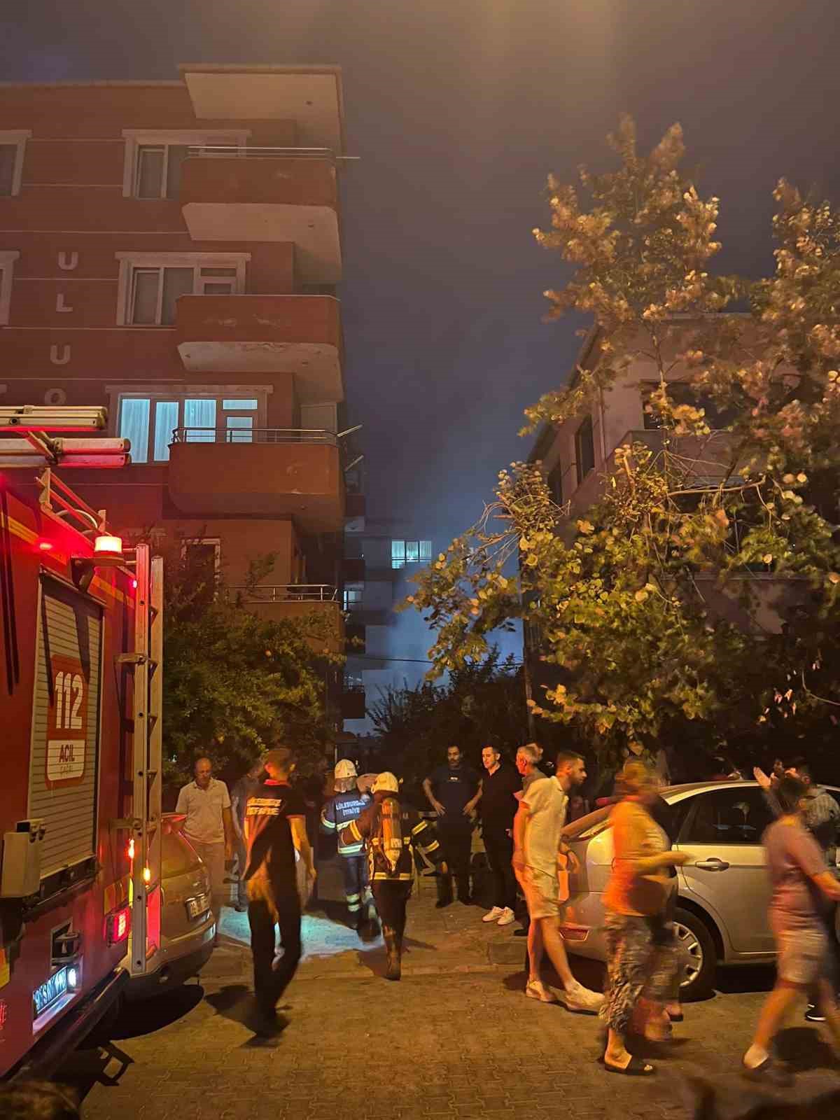 Lüleburgaz’da tek katlı evde çıkan yangın söndürüldü
