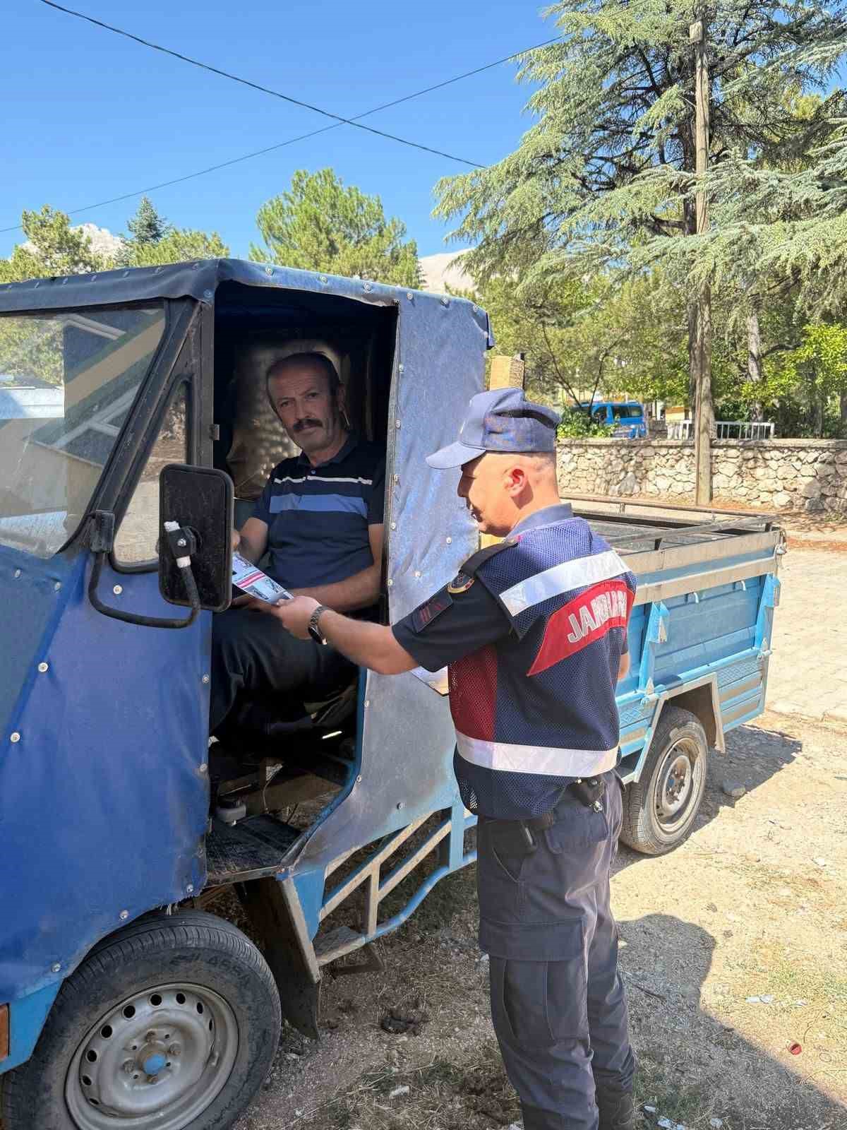 Jandarmandan "patpat" uyarısı