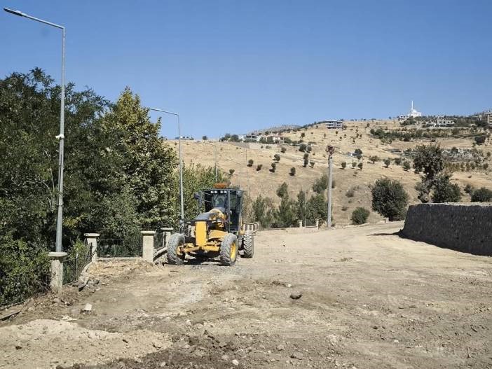 Turgut Özal Yaşam Parkı için yol çalışmaları hız kazandı